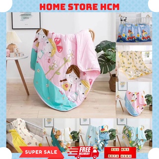 Chăn đũi cho bé mùa hè thu, chăn trẻ em mỏng mát đắp hè thu - Chăn Đũi Cho Bé.