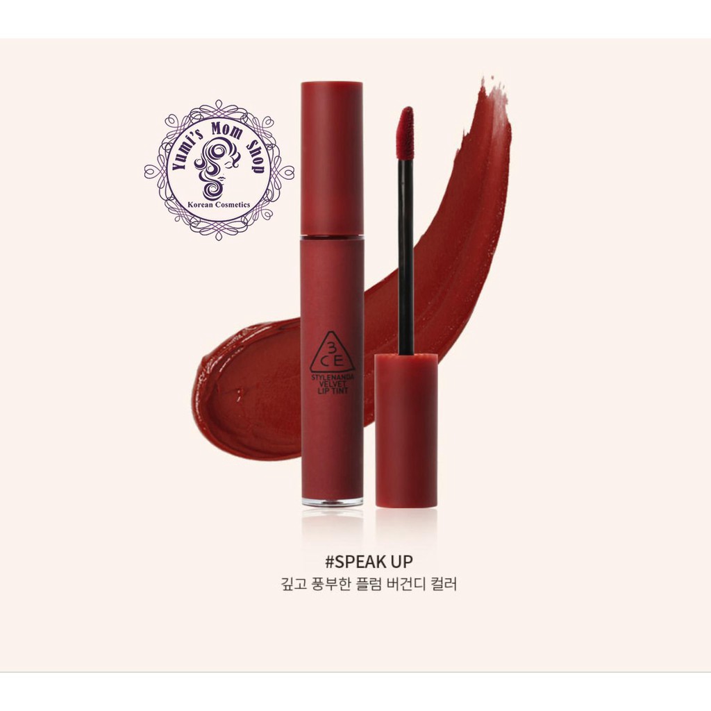 tuan202 (Có 3 màu mới) Son 3CE Velvet Lip Tint tuan202