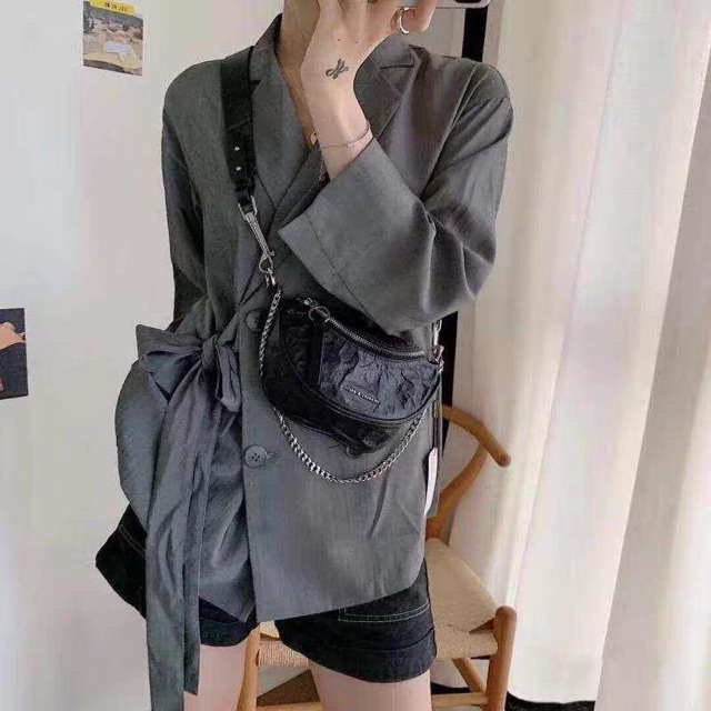 (Full Box + Túi Giấy ) Túi bao tử đeo chéo Cnk 3 dây khoá tròn - đeo được nhiều kiểu siêu hot | BigBuy360 - bigbuy360.vn