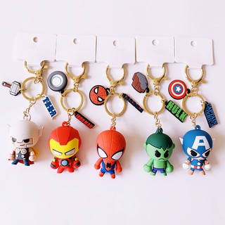 Móc Khóa Treo Túi Xách/Thắt Lưng Hình Người Nhện Marvel Avengers Cho Nam