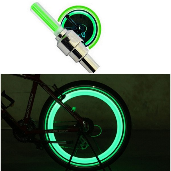 Đèn LED gắn van bánh xe máy, ô tô