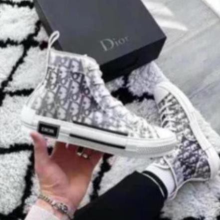 Giày Sneaker chữ DIOR cổ cao Full Box -  chất lượng cao cấp [fullbox]