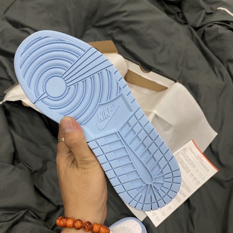 GIÀY JD1 LOW UNC WHITE BLUE LAI AU