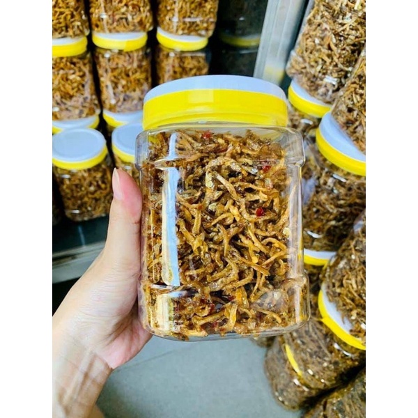 Mực rim, cá cơm rim, cá lịch rim