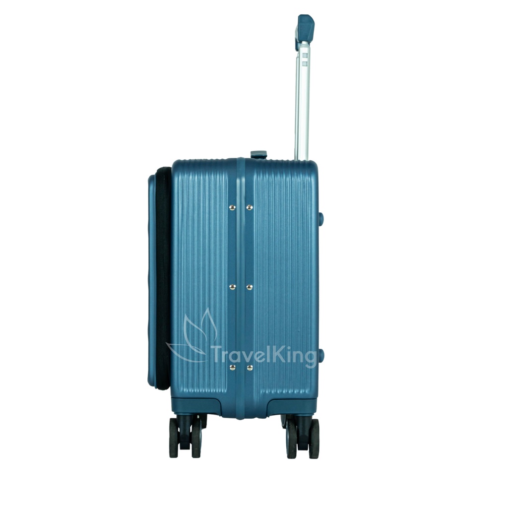 Vali kéo du lịch doanh nhân TRAVELKING808 khung nhôm khóa sâp chính hãng - VALIKING