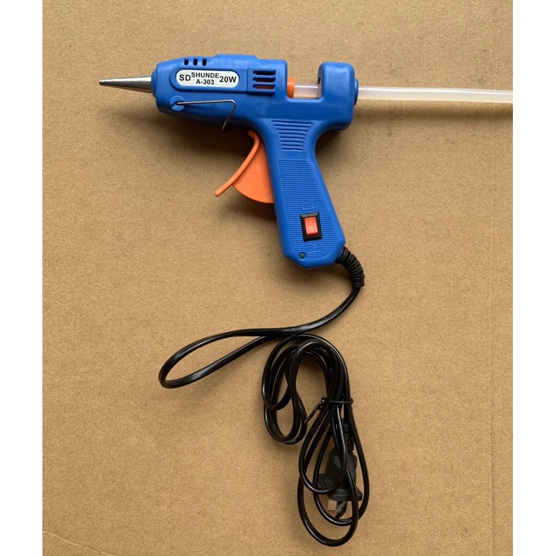Súng bắn keo nến nhỏ (20w), súng bắn keo nến to (80w)