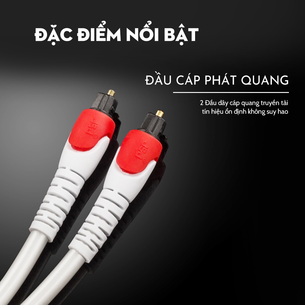 Dây cáp quang Optical JSJ G62 dài 1m - 3m áp dụng công nghệ giúp cải thiện đường truyền cáp quang không bị suy hao