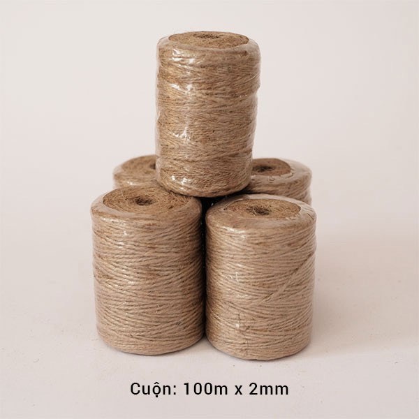 Cuộn dây thừng gai 2mm (100 mét)