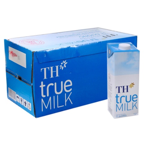 Thùng 12 hộp 1 Lít sữa tươi tiệt trùng TH true MILK các loại (12 hộp x 1 Lít)