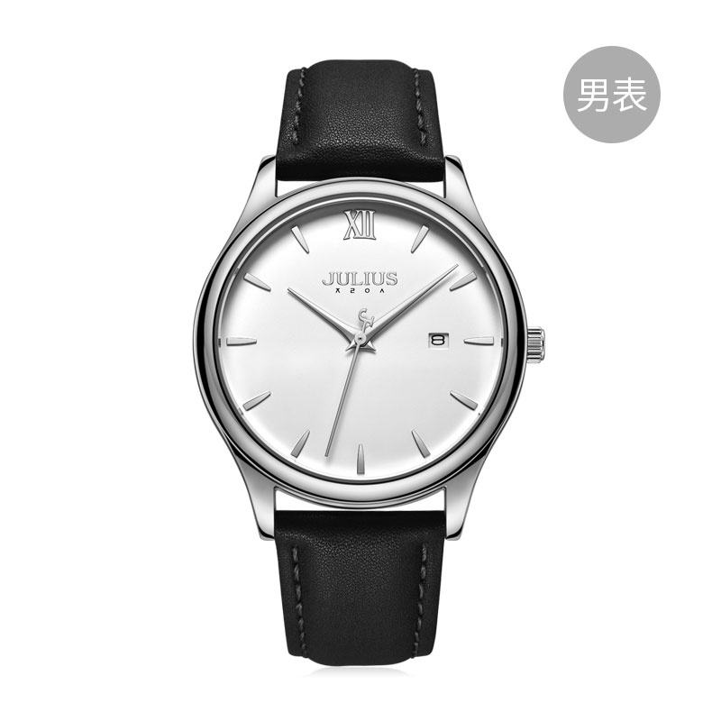 Đồng Hồ julius / julius ja-1309 Đồng Hồ Đeo Tay Kiểu Dáng Đơn Giản Phong Cách Retro Dành Cho Cặp Đôi