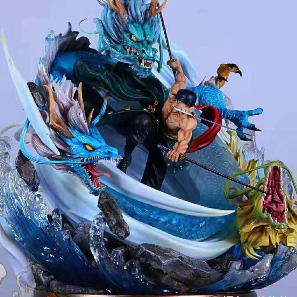 Figure One Piece Một mảnh tinh tế Văn phòng Aberdeen Đồ chơi trang trí bằng đồng Bạch kim Kim cương Mô hình điêu khắc Tú