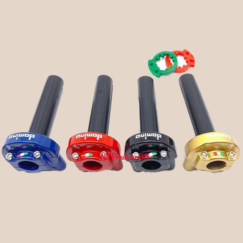 Cùm tăng ga Domino 2 dây dưới.Đủ màu Lắp mọi dòng xe