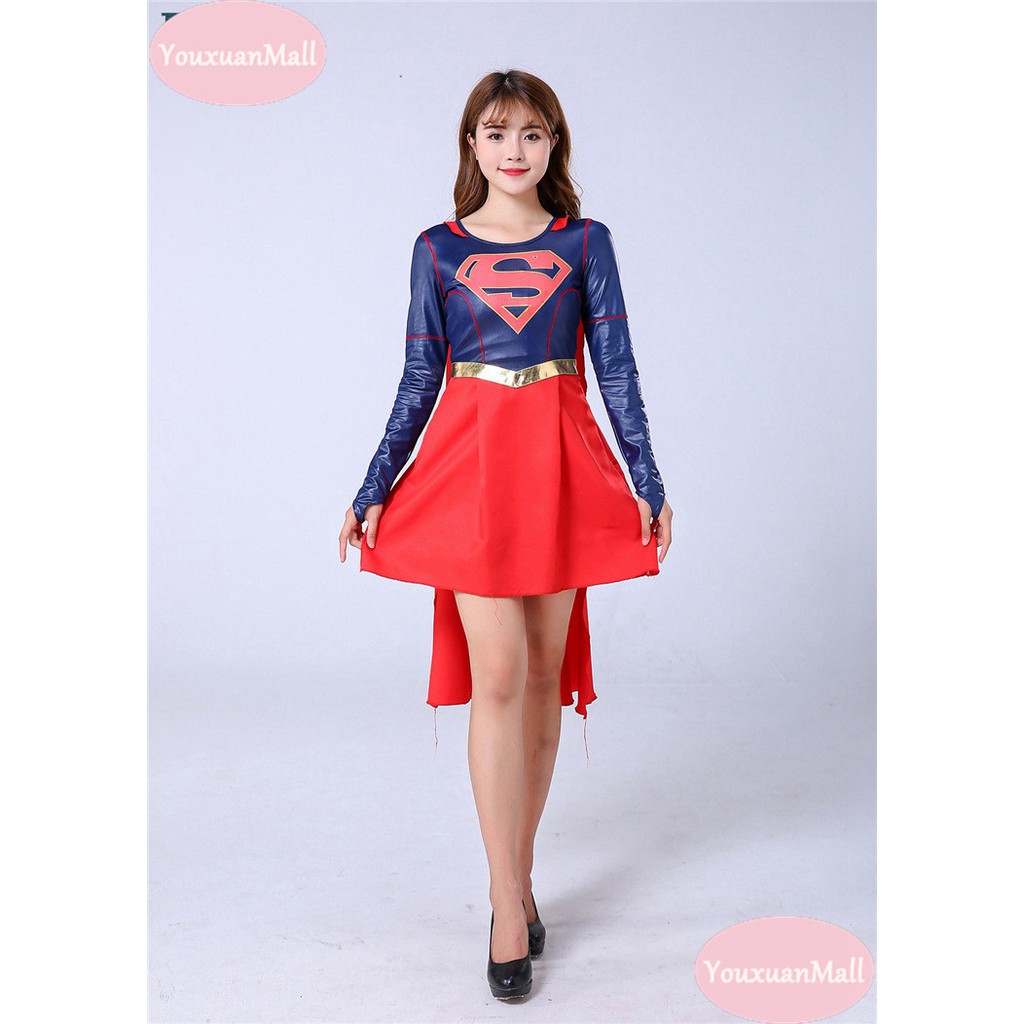 Bộ đồ hóa trang Superwoman độc đáo dịp Halloween