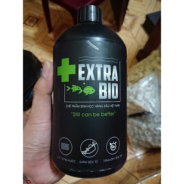 Men Vi Sinh Extra Bio 500ml - Chế Phẩm Xử Lý Nước Cho Hồ Cá