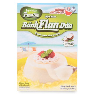 Bột bánh Plan Purin Mix Nhật Bản vị dừa 48g