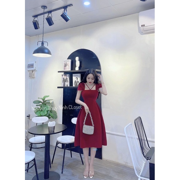 Váy nhung cao cấp