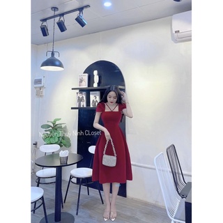 váy nhung cao cấp