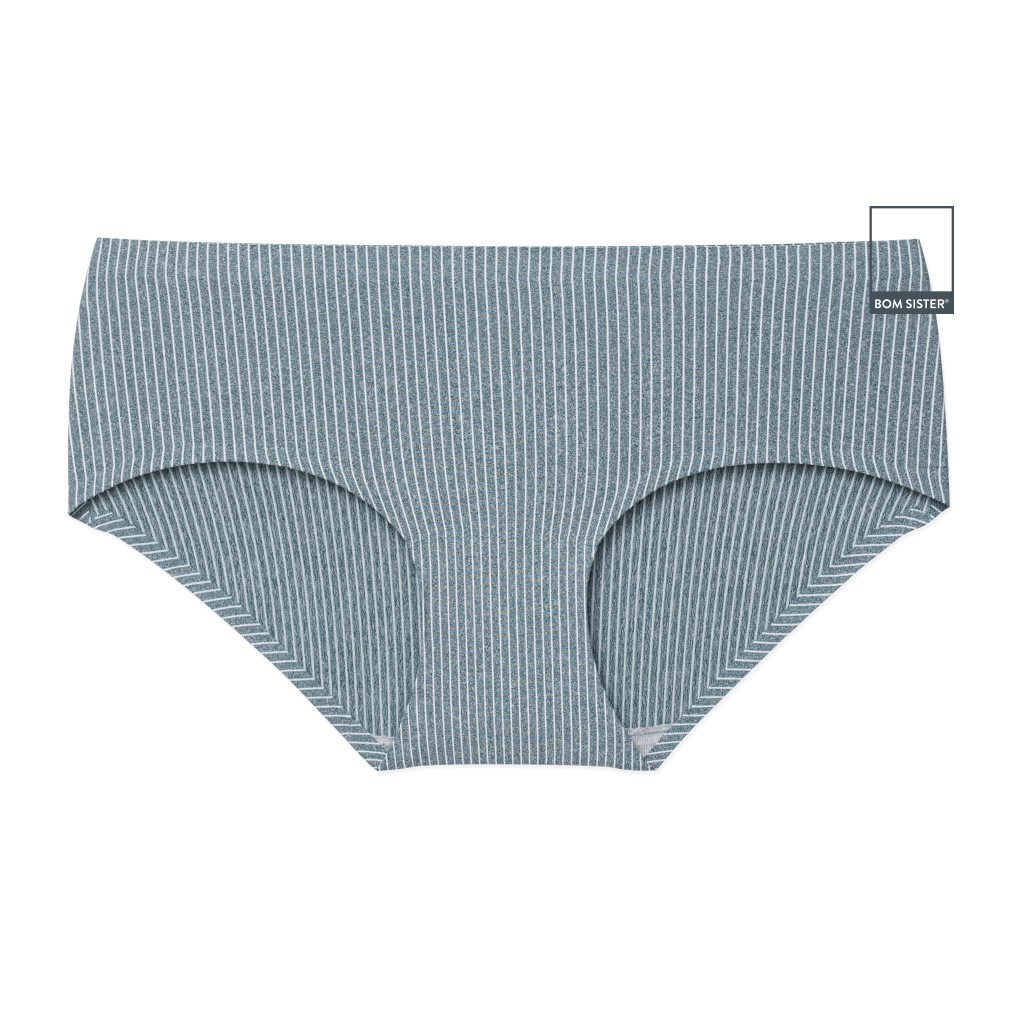 Quần lót su đúc ép viền hoạ tiết sọc BOM SISTER Q1225 | BigBuy360 - bigbuy360.vn