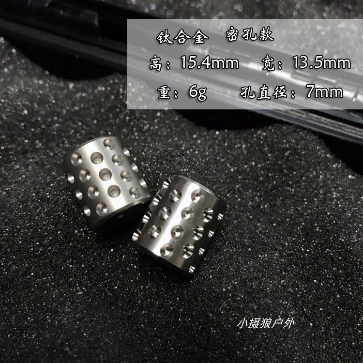 Mặt Dây Chuyền Bằng Hợp Kim Titan Hình Kẹp Lưng Đèn Pin