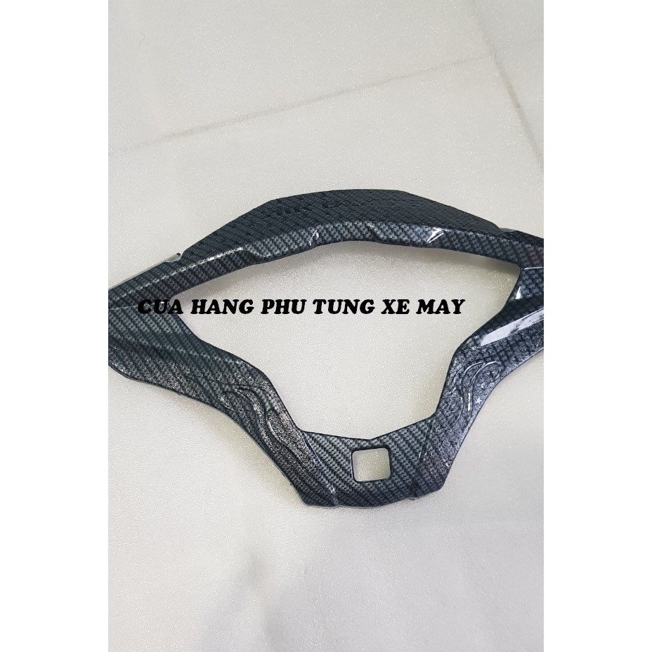 Ốp viền đồng hồ cho xe Air Blade 2016 - 2019 cacbon