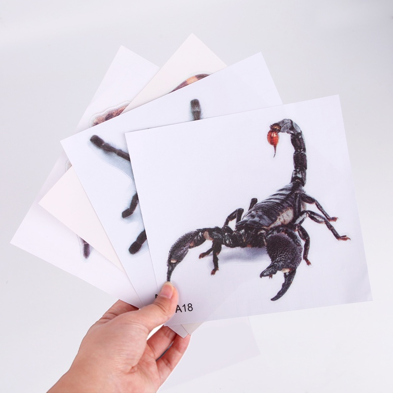 Miếng Dán Trang Trí Xe Hơi Hình Động Vật 3d Dễ Thương