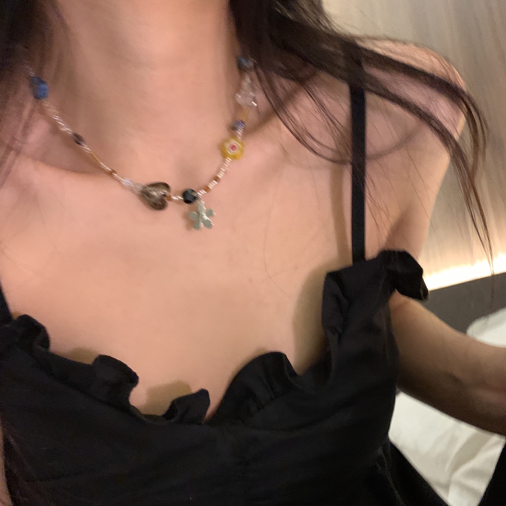 Vòng cổ Chuỗi Hạt Thiết Kế Độc Đáo Thời Trang Sang Trọng Cho Nữ