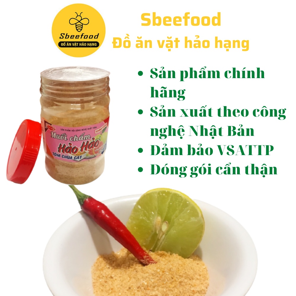 Muối Hảo Hảo 120gr ,Muối chấm vị tôm chua cay chính hãng Acecook