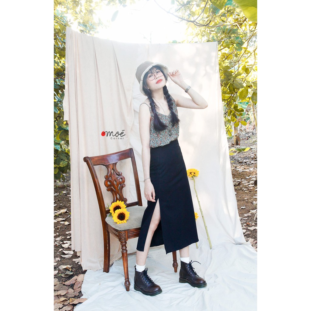 Chân váy xẻ tà Kimi | BigBuy360 - bigbuy360.vn