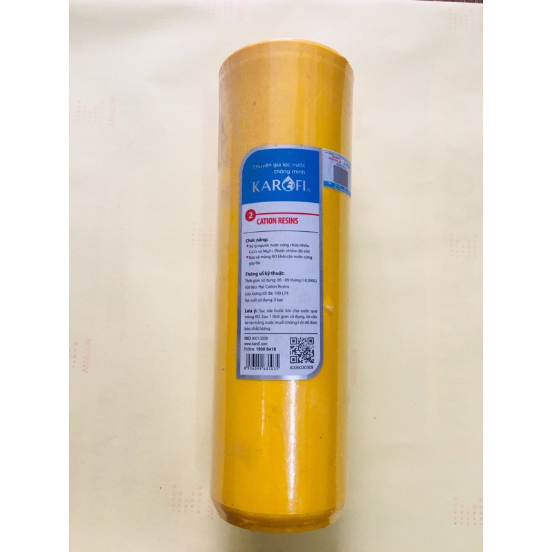 [RẺ VÔ ĐỊCH] BỘ 3 LÕI LỌC THÔ 123 KAROFI CHÍNH HÃNG GIÁ RẺ | BigBuy360 - bigbuy360.vn