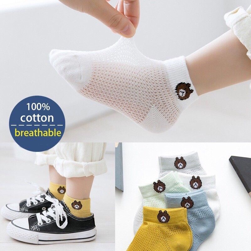 set 5 đôi tất thông hơi cho bé
