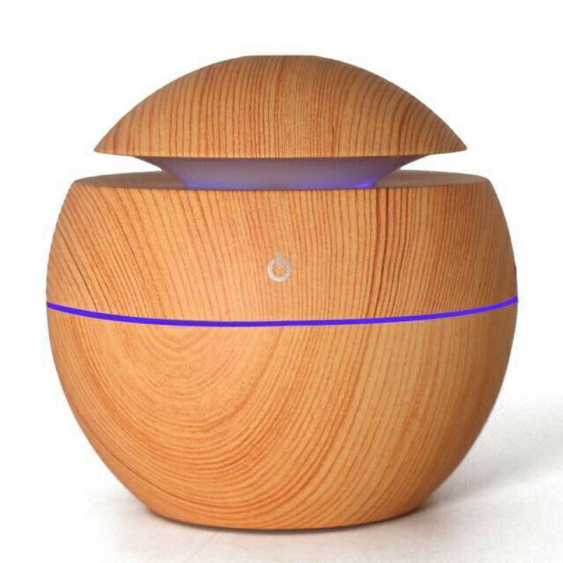 Máy Xông Tinh Dầu Vân Gổ FREESHIP