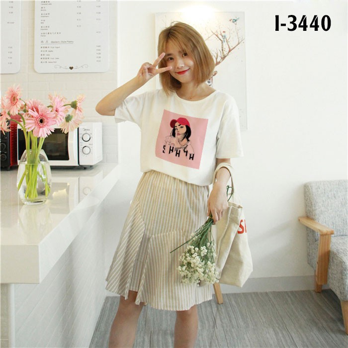 I3440 Áo Thun Nữ Siêu Dễ Thương