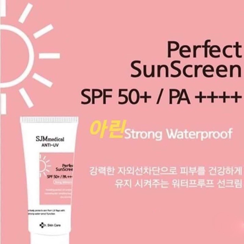 [Mẫu Mới]Kem chống nắng  SJM Medical Anti UV Perfect Sunscreen