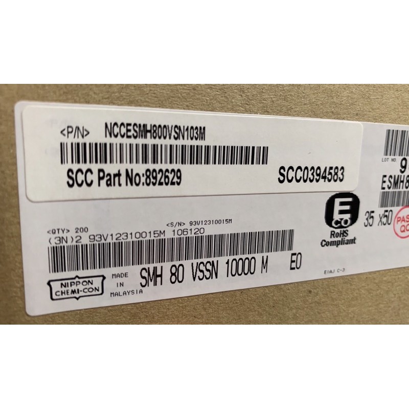 Tụ nguồn 10000u 80v 35x50