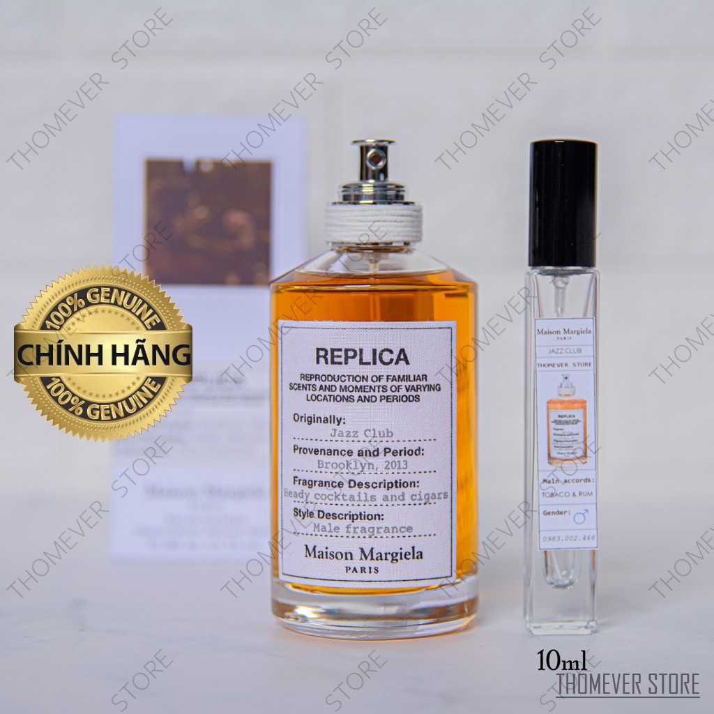 Nước Hoa Cao Cấp Replica Jazz Club [ Mẫu Thử ]