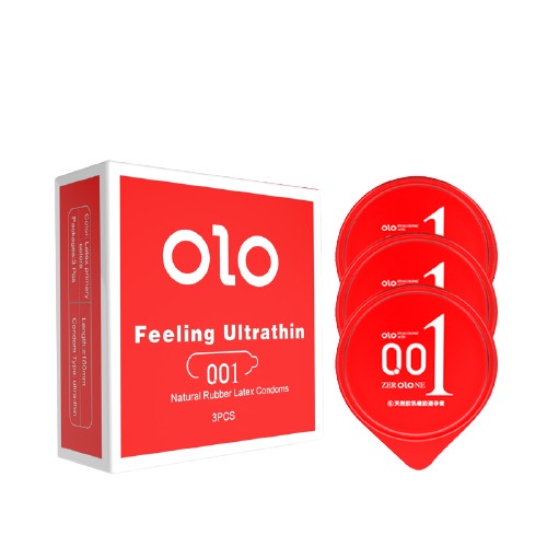 Bao Cao Su Siêu Mỏng 001 Feeling Ultrathin Kéo Dài Thời Gian, Nhiều Gel Bôi Trơn,bcs, hộp 3c