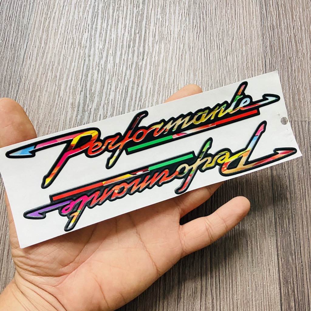 TEM CHỮ PERFORMANTE KIỂU THÁI HÀNG NỔI CAO CẤP