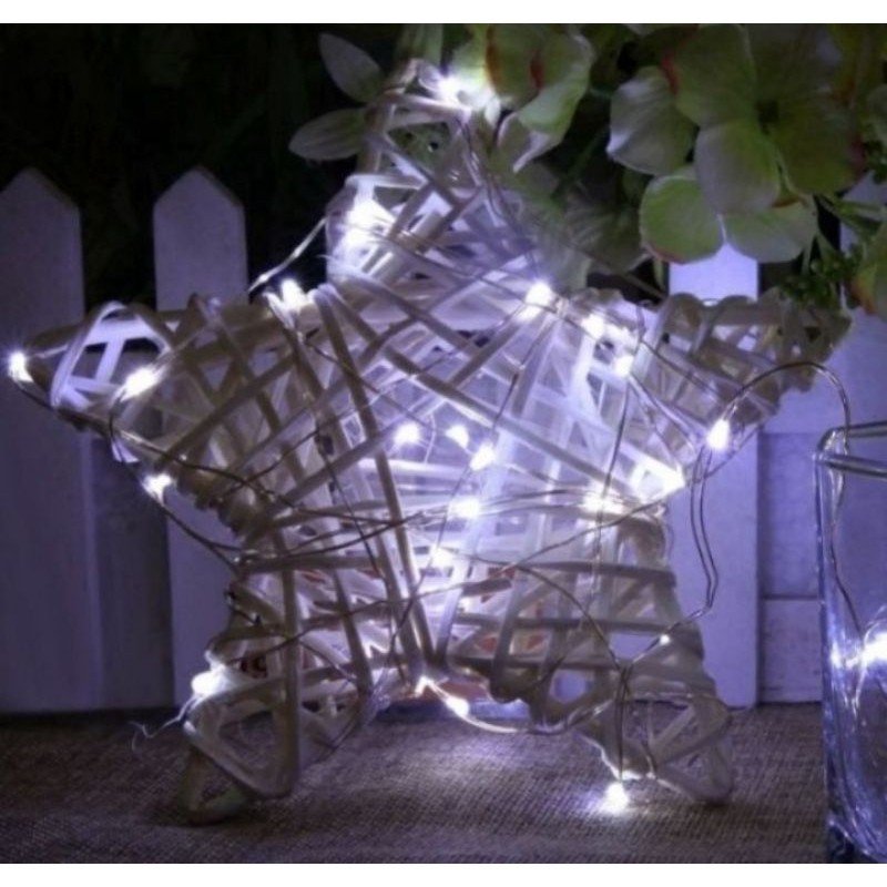 Dây Đèn Led Đom Đóm Fairy Light 10m 8 Chế Độ Điều Khiển