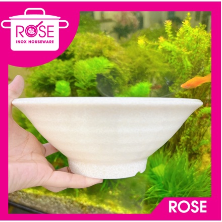 Chén Bát Tô Tam Giác Loe Vân Đá Trắng Nhựa Melamine Cao Cấp Fataco Việt Nam đủ size - Gia Dụng Rose