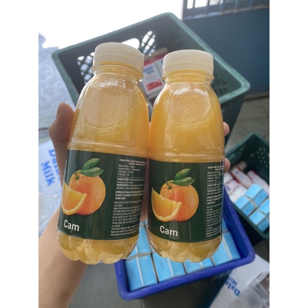 Thùng 24 chai nước cam tự nhiên TH True Juice 350ml (350ml x 24)