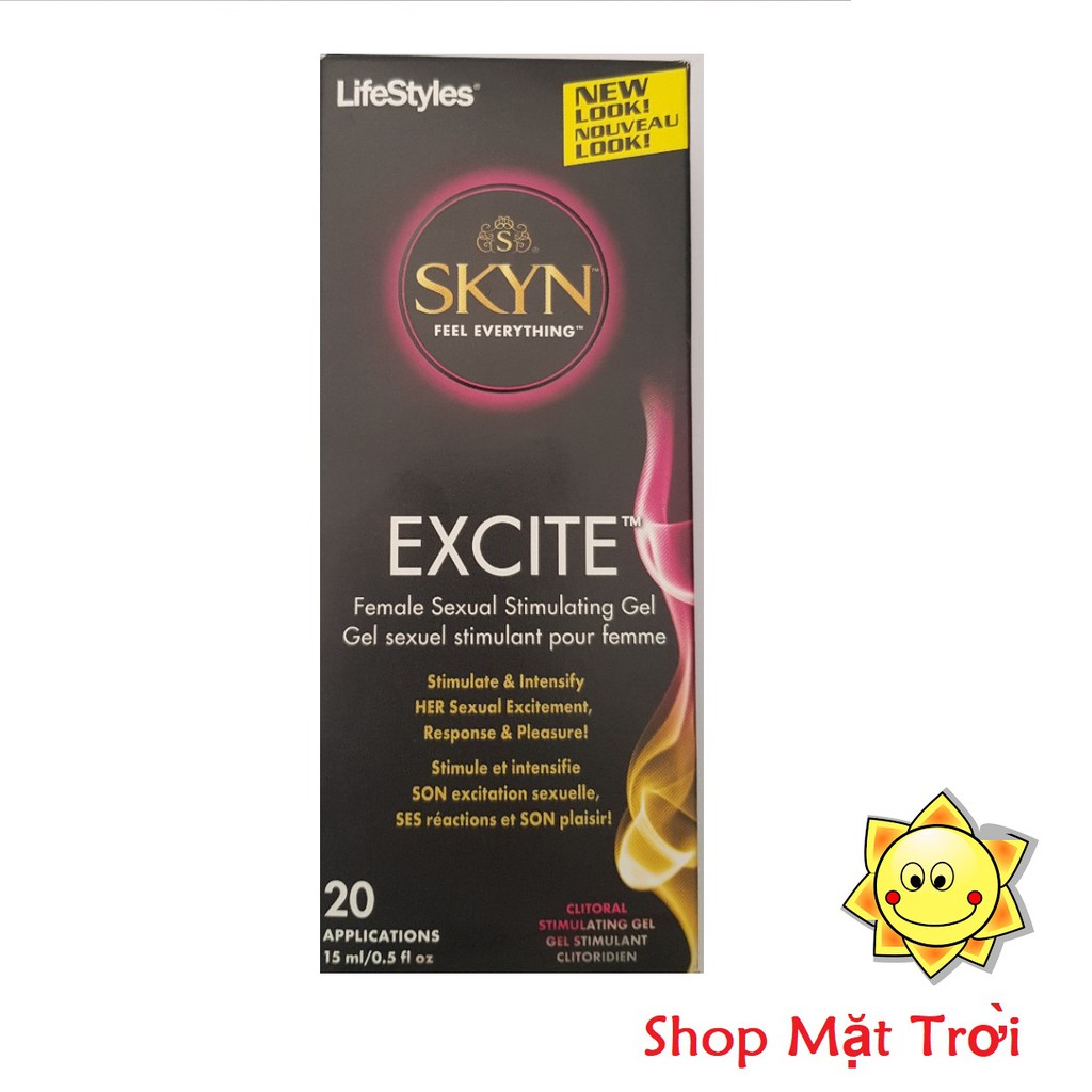 GEL BÔI EXCITE TĂNG CẢM GIÁC CHO NỮ GIỚI