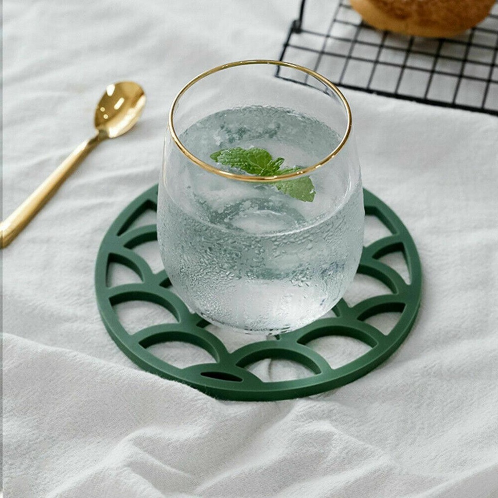 Tấm Lót Nồi Cách Nhiệt Thiết Kế Đục Lỗ Phong Cách Bắc Âu