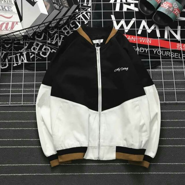 Áo khoác phối cổ bo dệt, kèm hình thật - hàng chuẩn chất lượng - DTP011 - Mua Ngay