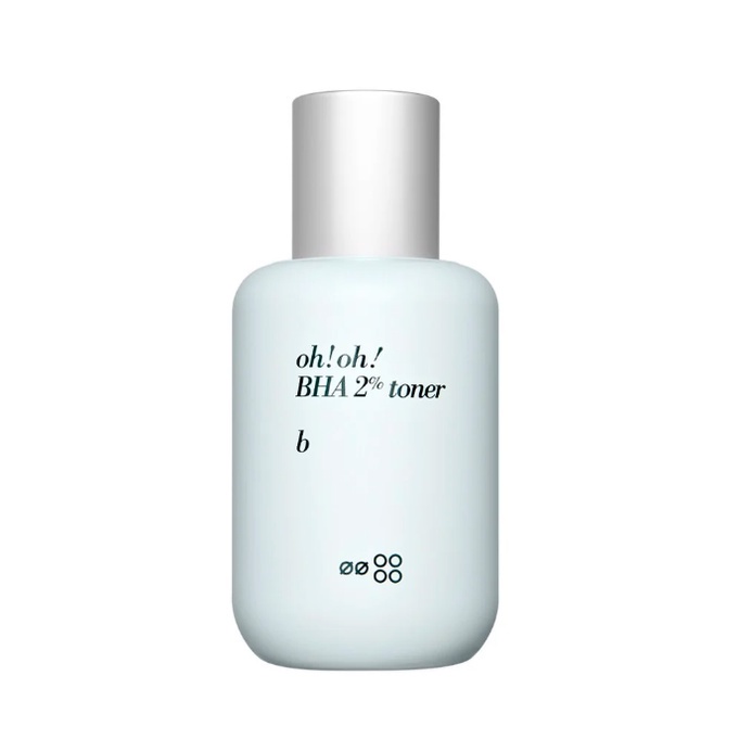 Toner Oh!Oh! BHA 2%Tẩy Tế Bào Chết, Làm Sạch Sâu Giảm Dầu Giảm Mụn Ẩn (75ml)