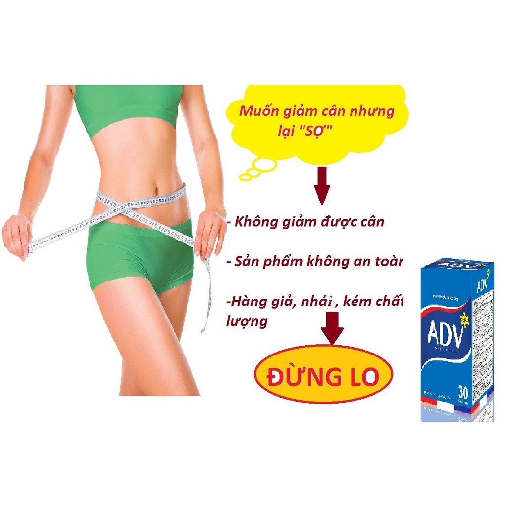 Giảm Cân Giảm Béo An Toàn Hiệu Quả ADV SLIMMING CAPSULES dùng cho Người Thừa Cân Béo Phì Mỡ Máu Cao Nine's Beauty | BigBuy360 - bigbuy360.vn