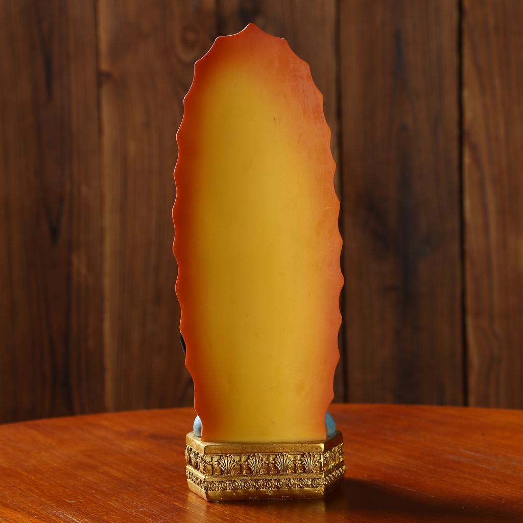 Tượng Điêu Khắc Hình Đức Mẹ Guadalupe Virgin Mary Kích Thước 8 "Tinh Tế Trang Trí Giáng Sinh