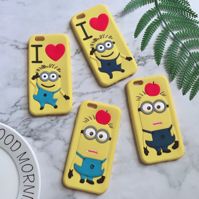 Ốp Lưng iPhone 6/6s Silicon Hình Thú Dễ Thương