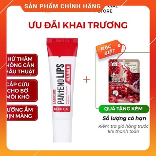 Son dưỡng môi giảm thâm chống nẻ dưỡng ẩm siêu lì có màu lâu trôi đêm mediheal salano sdsln02