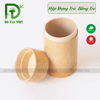 Hộp đựng trà bằng tre, hộp trà tre, hộp chè đẹp [BH 1 đổi 1 trong 7 ngày]
