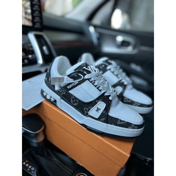 Giày NI.KE Phối L.V Hoa Đen Hot New GD56